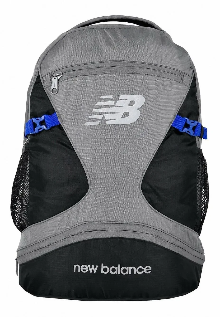New Balance Champ Backpack 17” Laptop Bag Gunmetal Blue LAB91012-GNM NWT